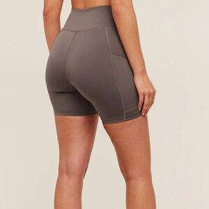 Gymshark Women's Charcoal Bike Shorts